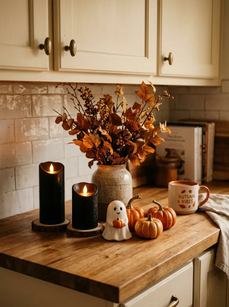 Candlelit Counter Nook