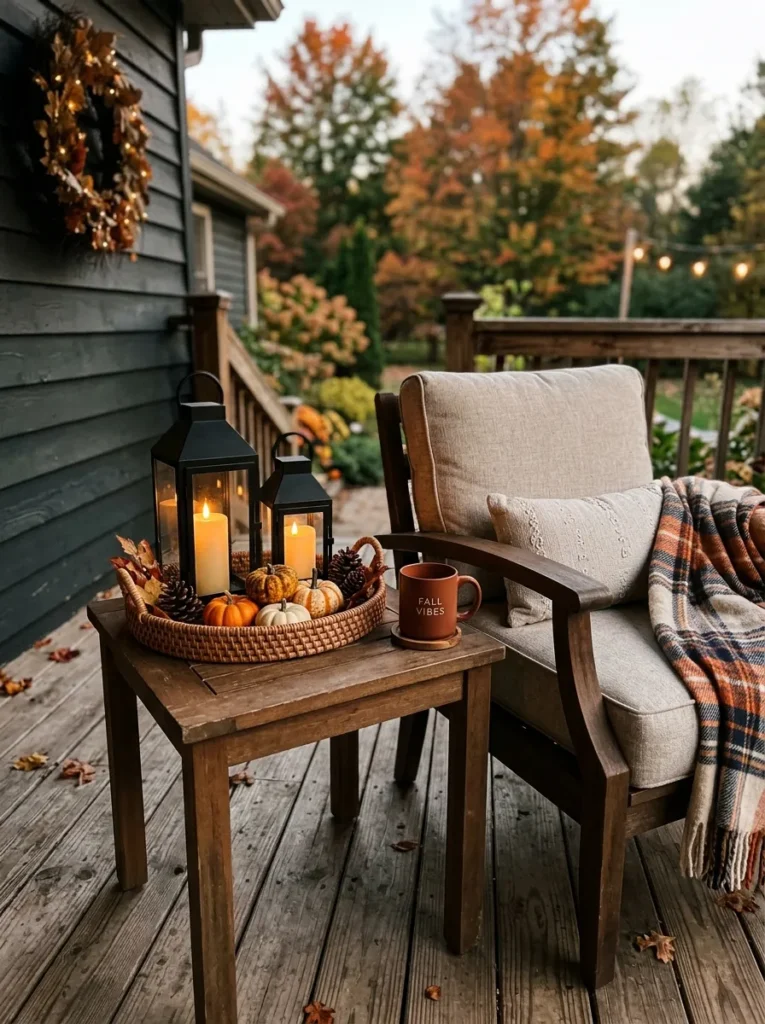 Candlelit Porch Table