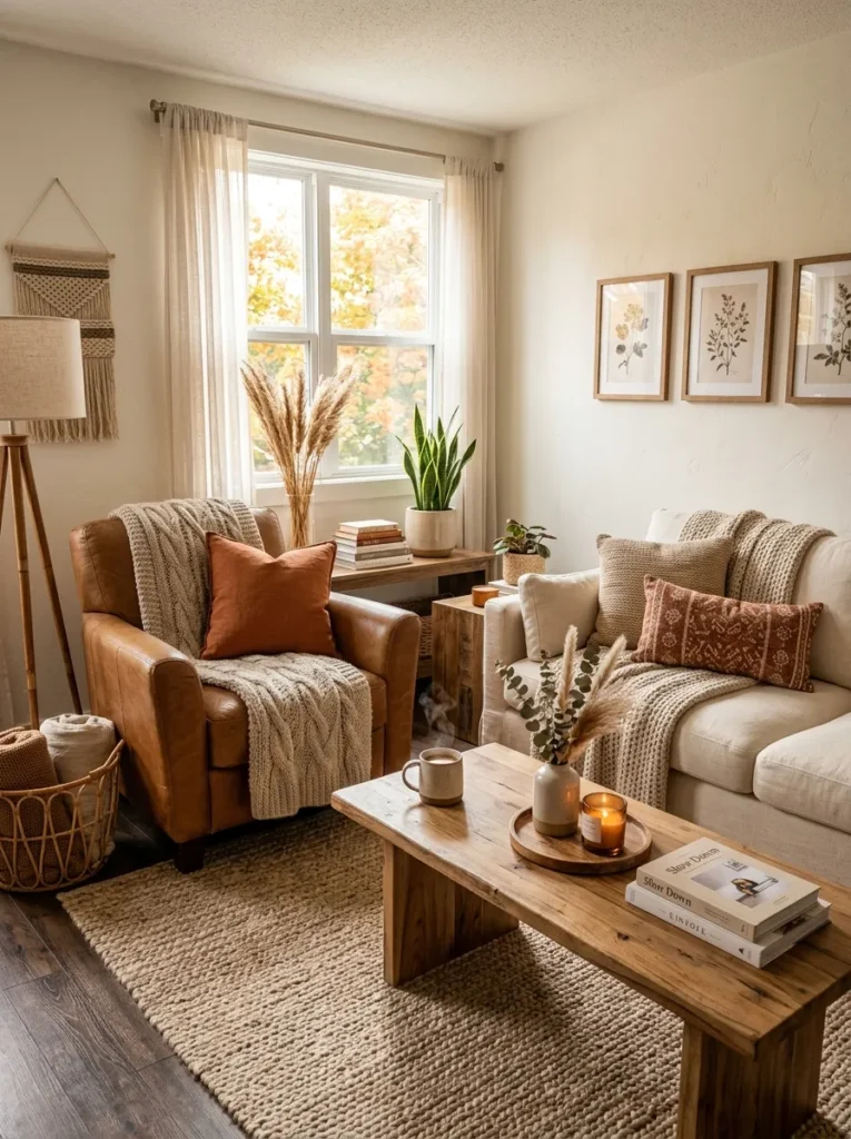 Caramel Leather Seating