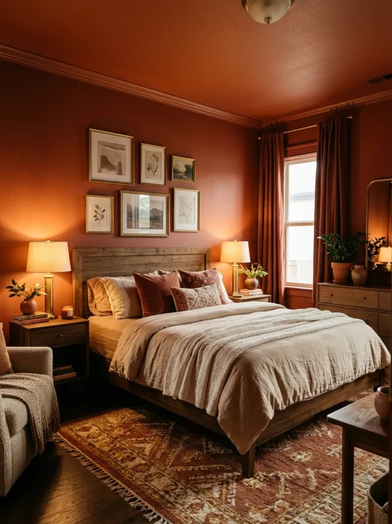 Color-Drenched Walls