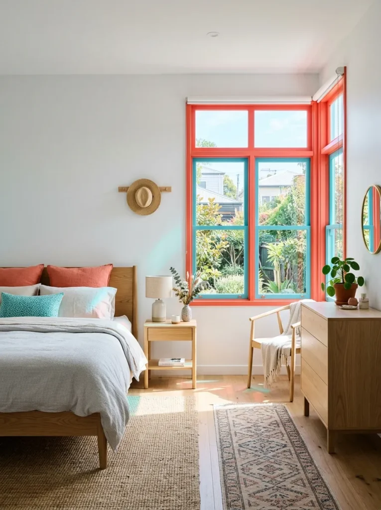 Color Window Frame
