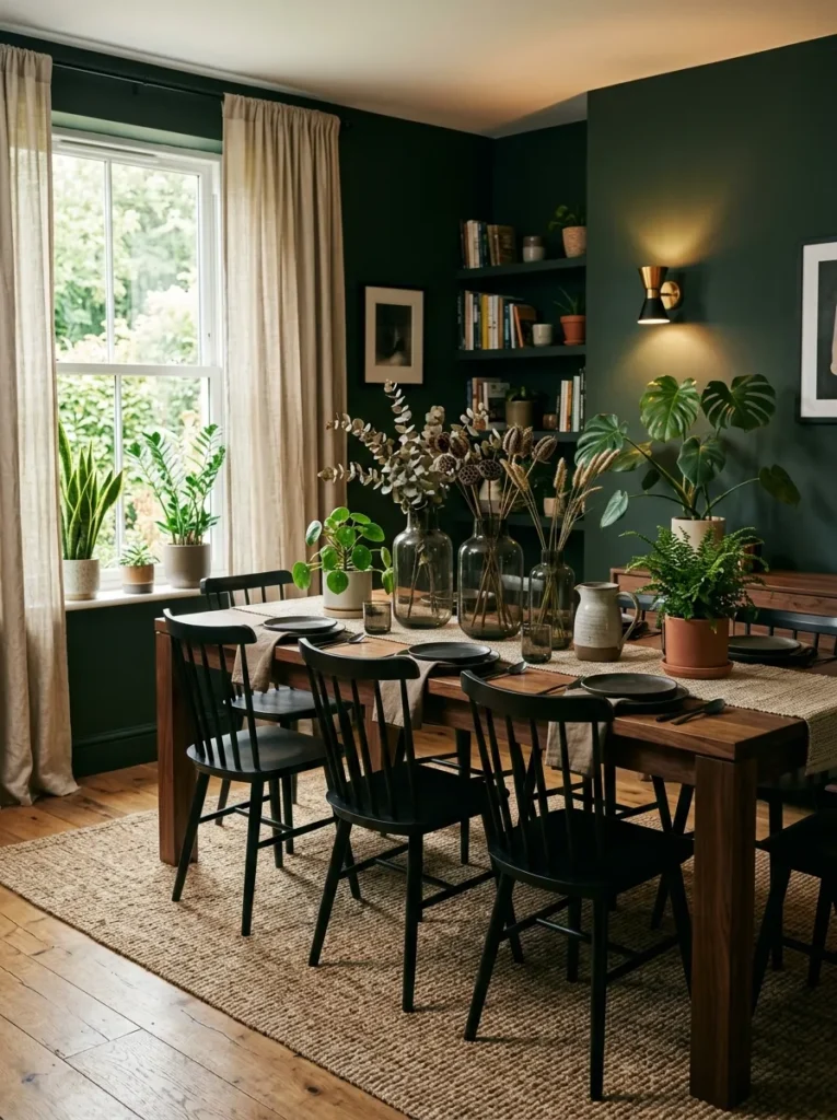 Dark Botanical Decor