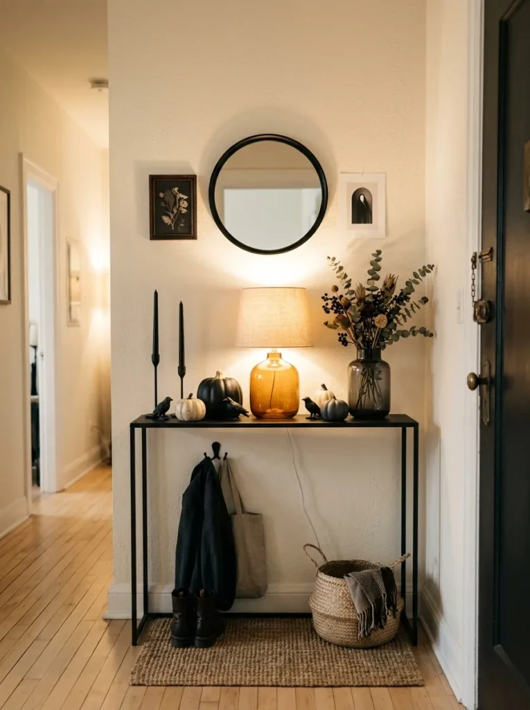 Dark Entryway Display