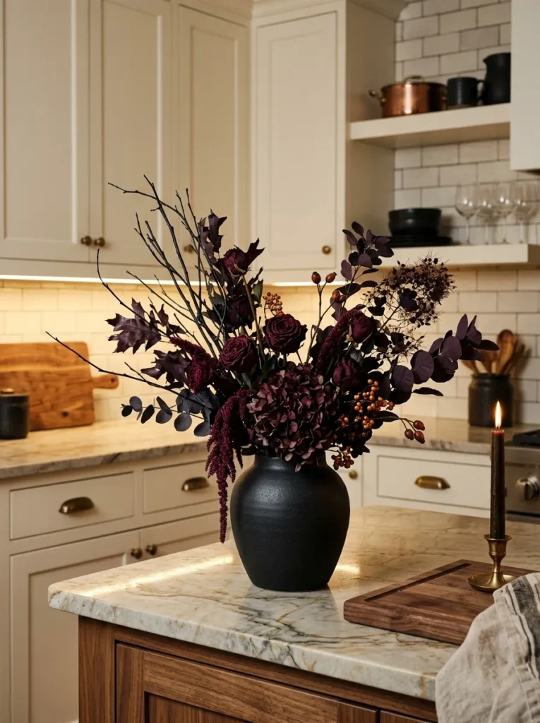 Dark Floral Arrangement