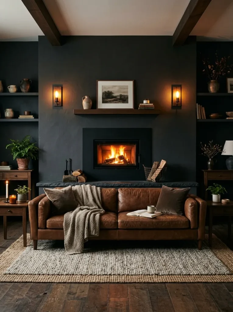 Dark Moody Wall