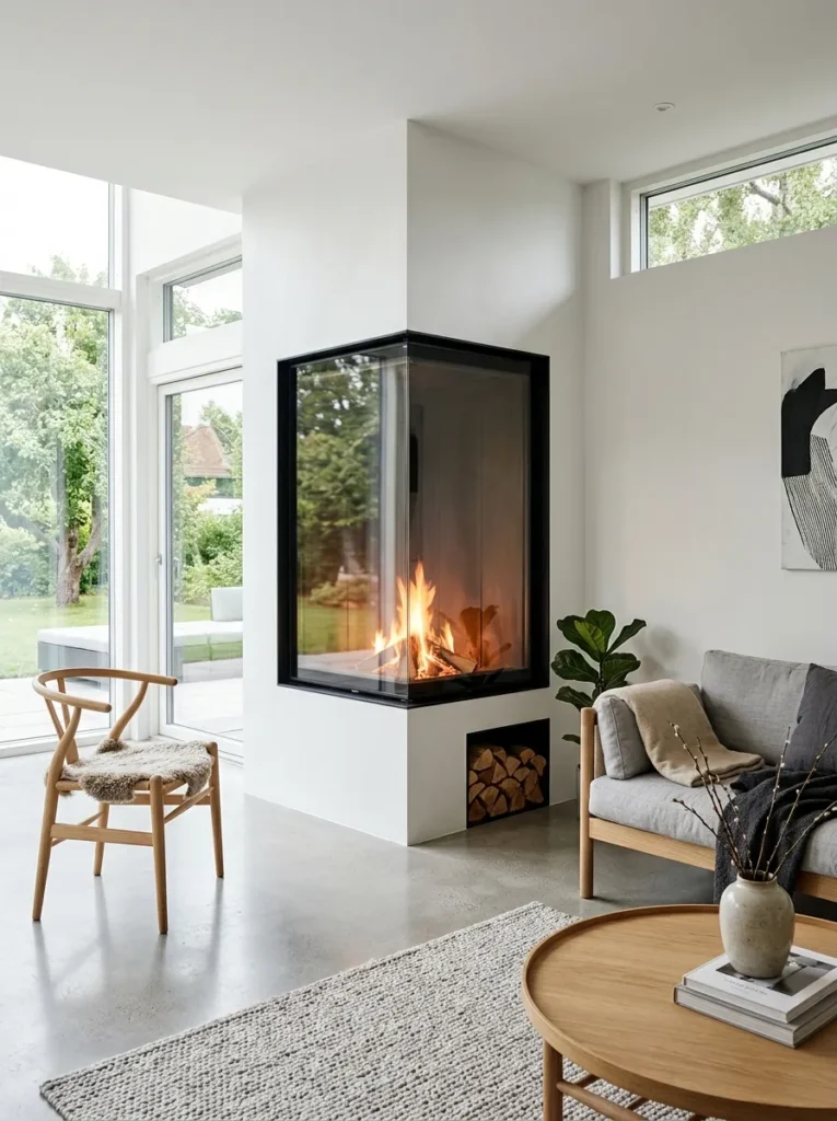 Double Glass Corner