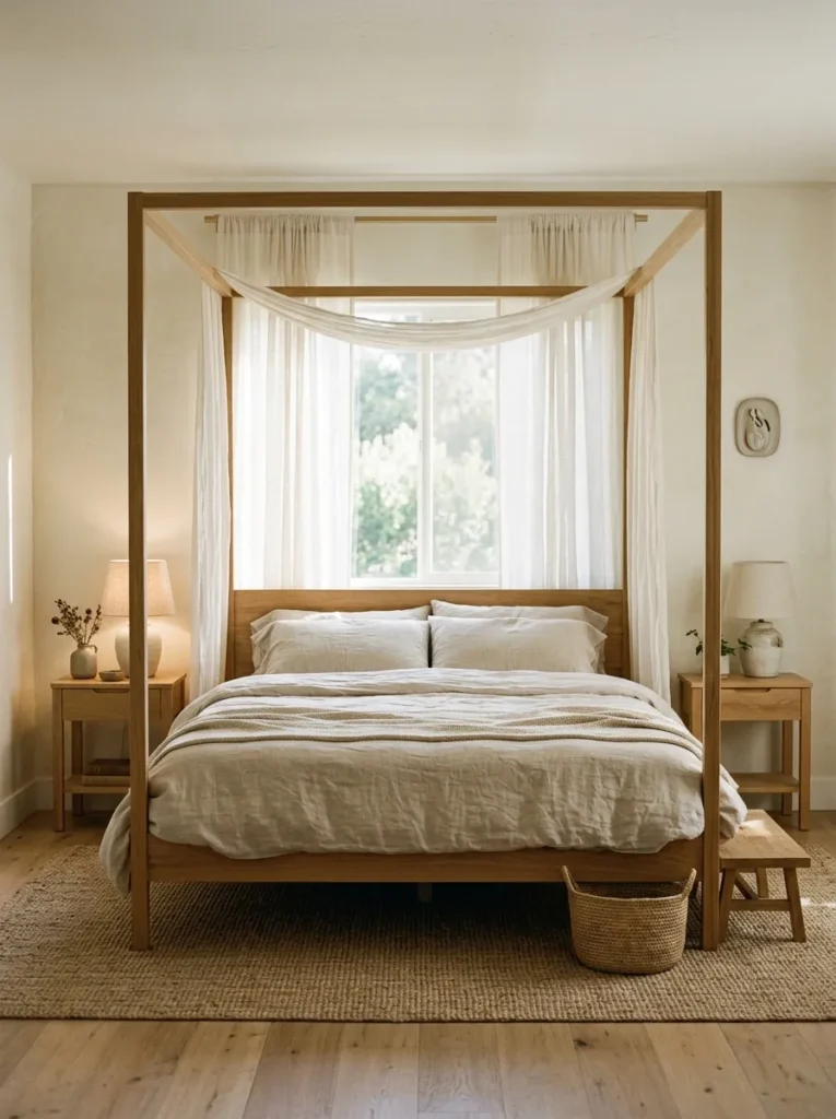 Earthy Canopy Frame