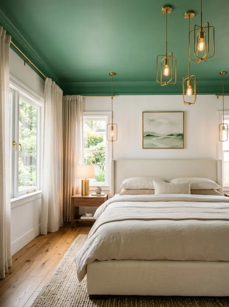 Emerald Ceiling Detail