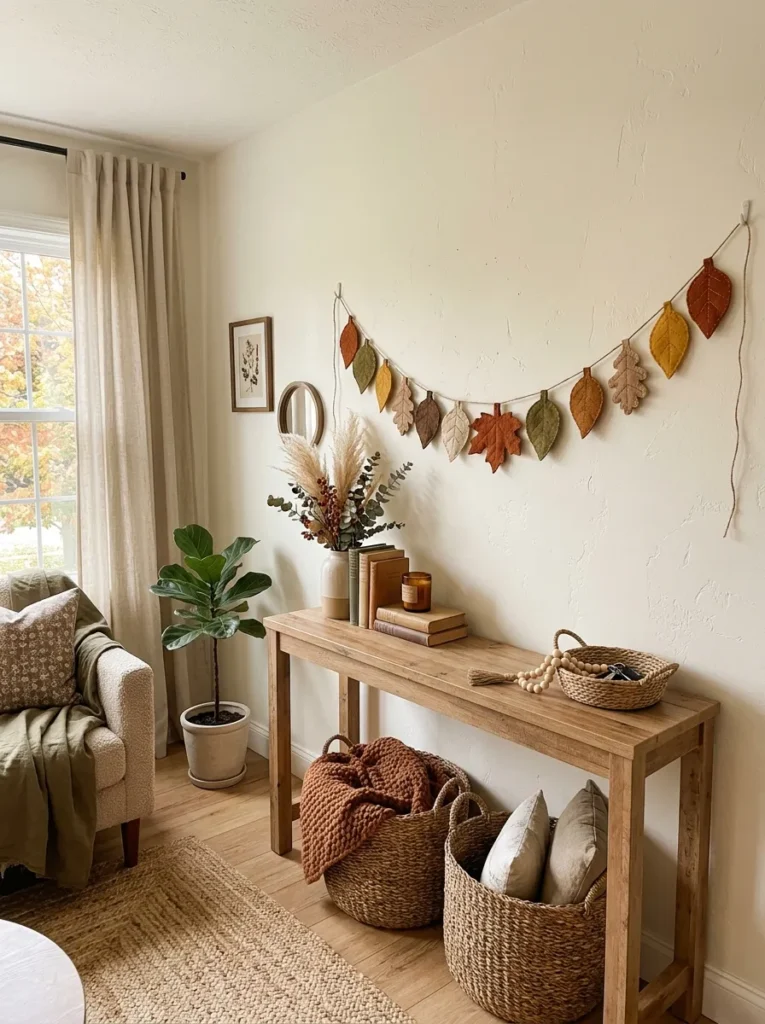 Fabric Leaf Banners