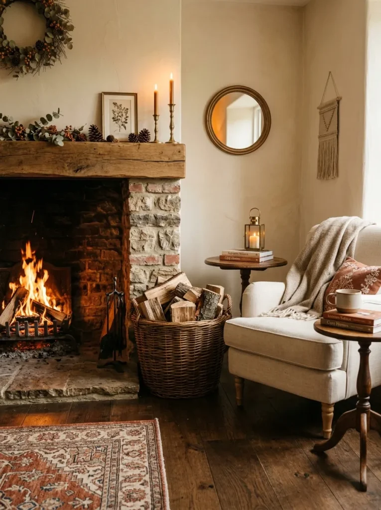 Firewood Basket Display