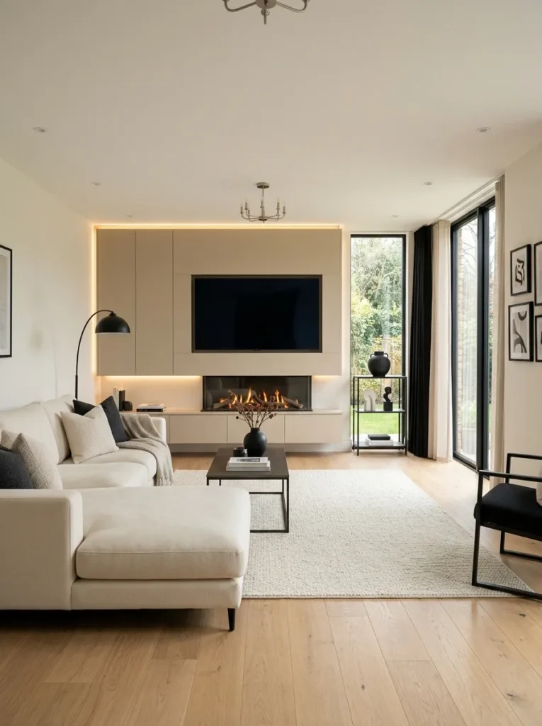 Floating Media Wall