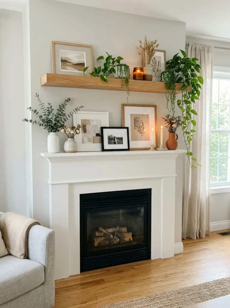 Floating Shelf Styling