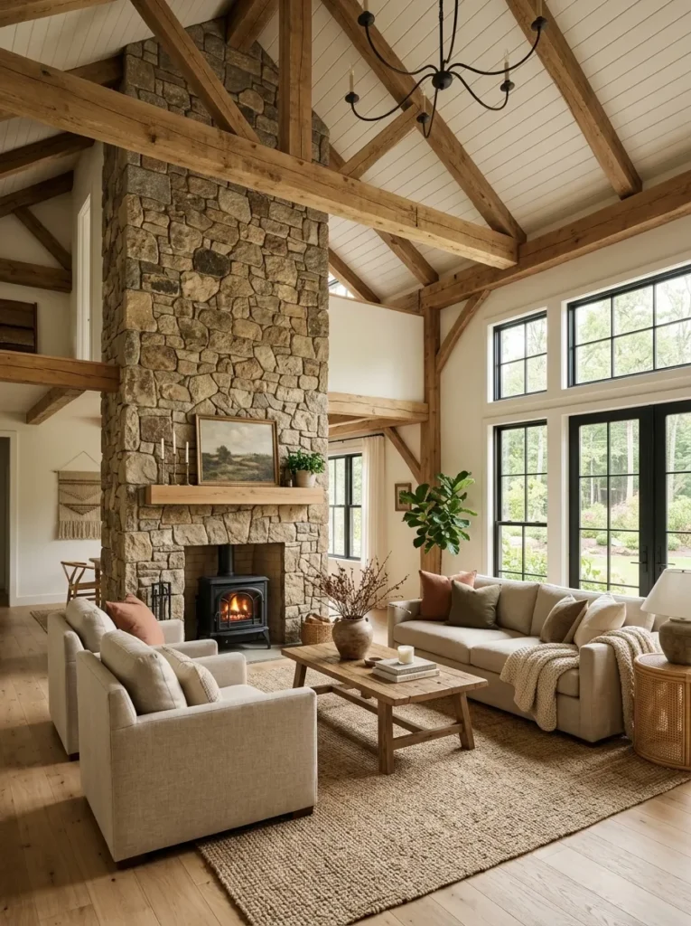 Floor-To-Ceiling Stone
