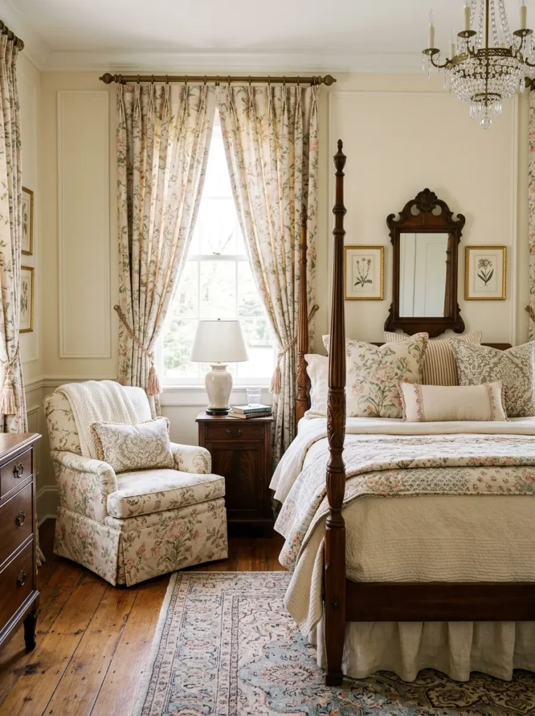 Floral Fabric Details