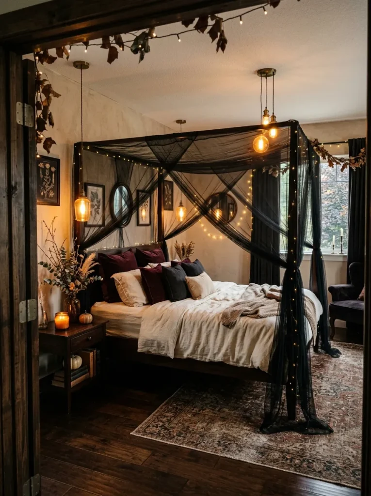 Gothic Canopy Draping