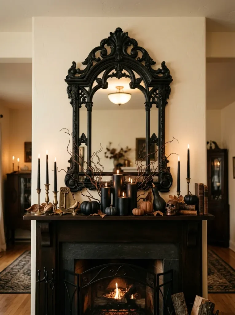 Gothic Mirror Focal Point