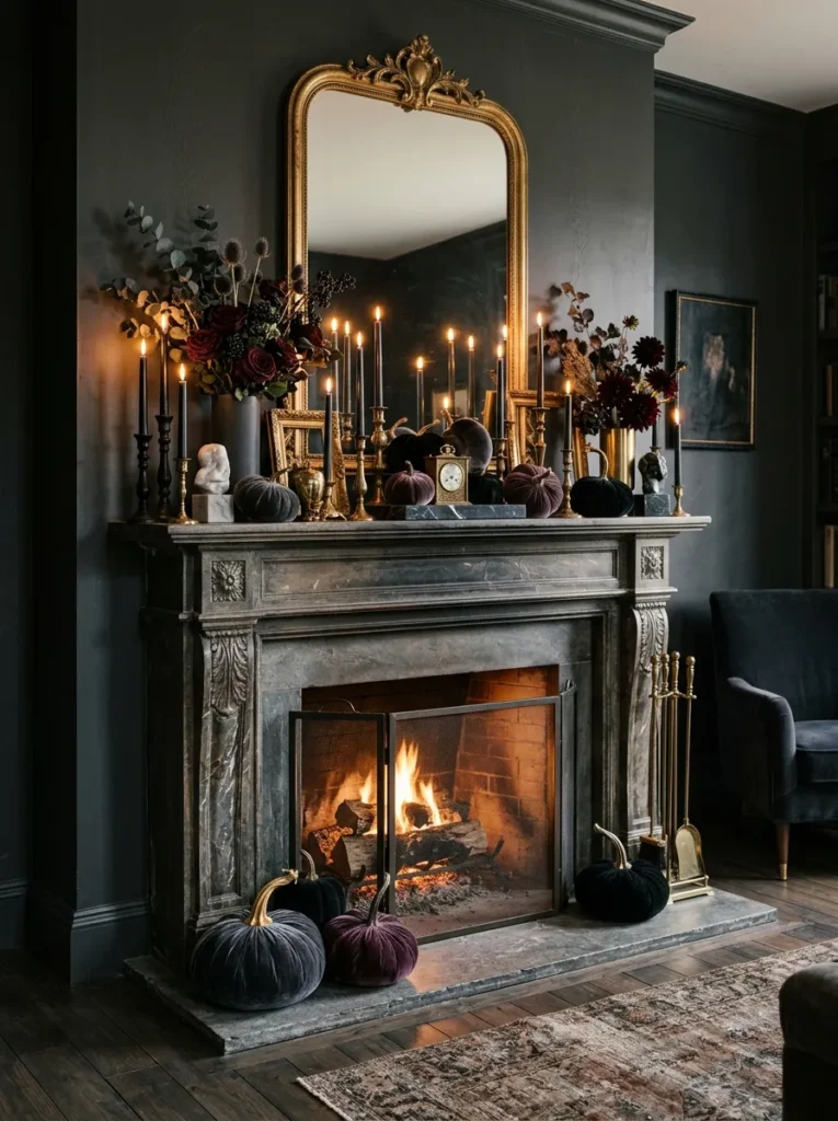Grand Fireplace Vignettes