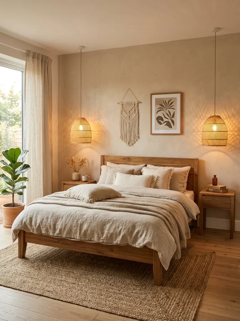 Hanging Rattan Lamps