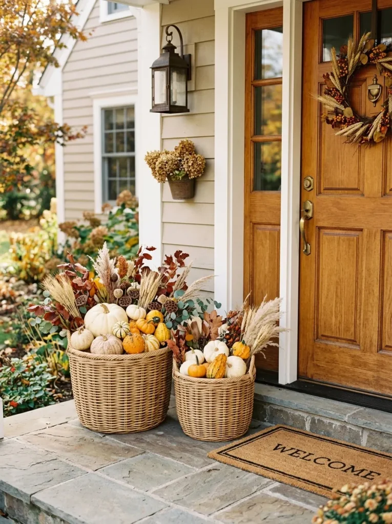 Harvest Basket Display