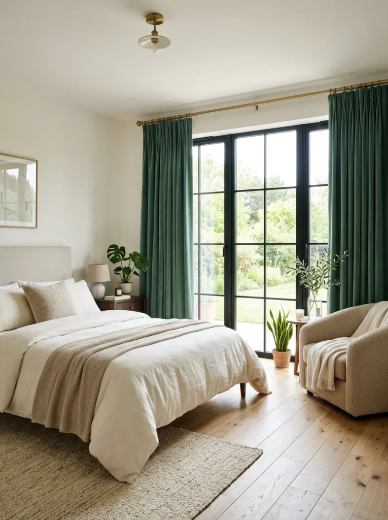 Jade Green Curtains
