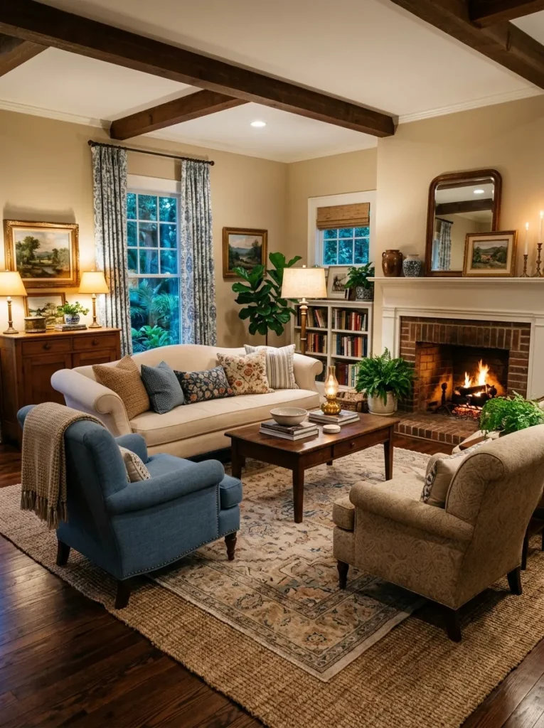 Layered Area Rugs