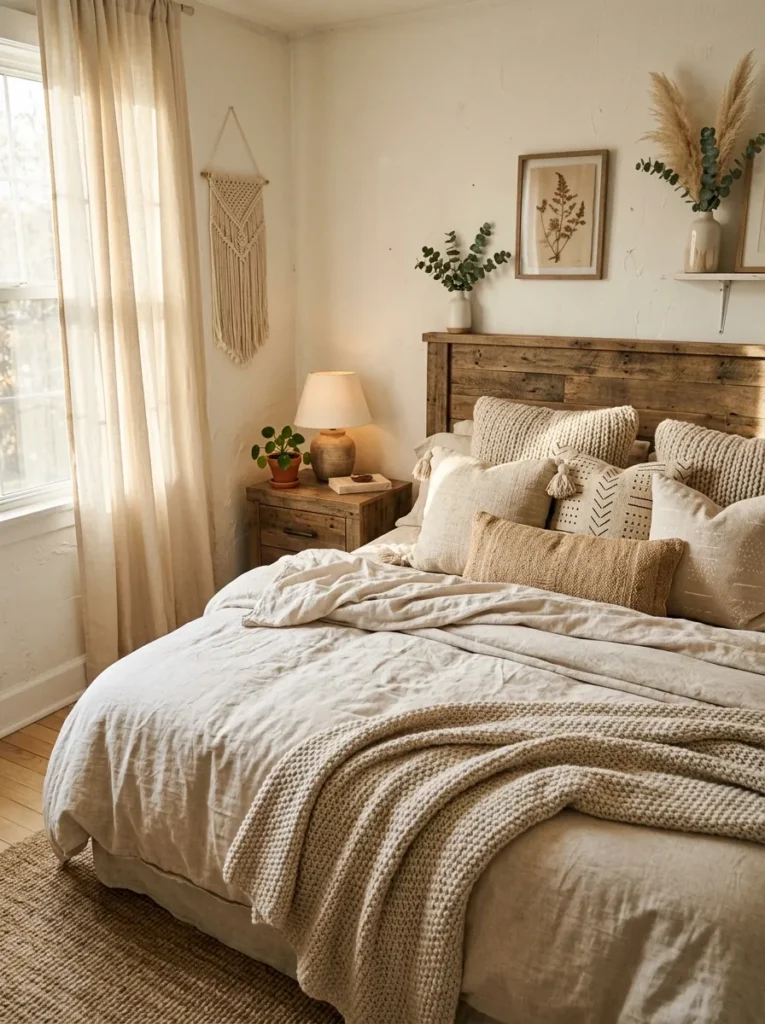 Layered Bed Cushions