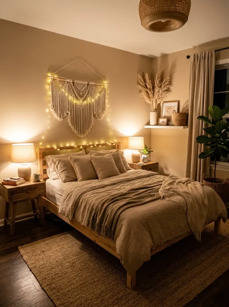 Layered Boho Lighting