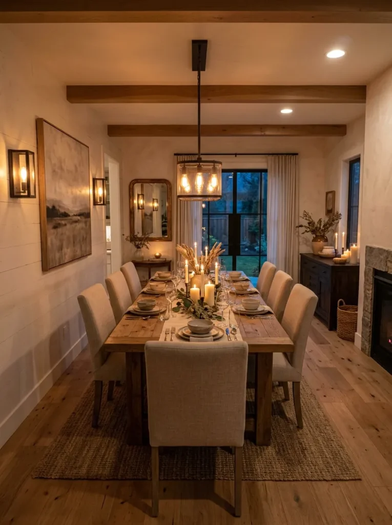 Layered Lighting Fixtures