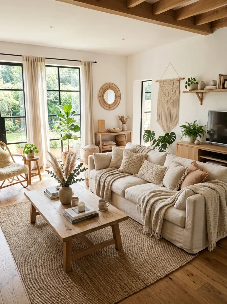Layered Neutral Textiles