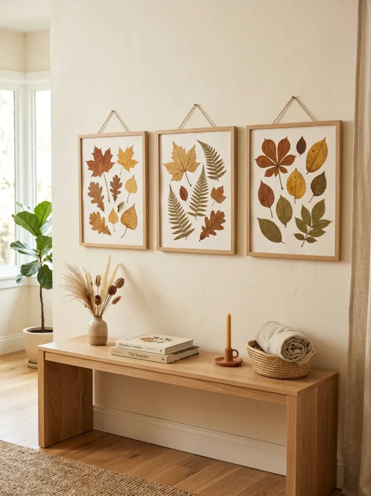 Leaf Pressed Artwork