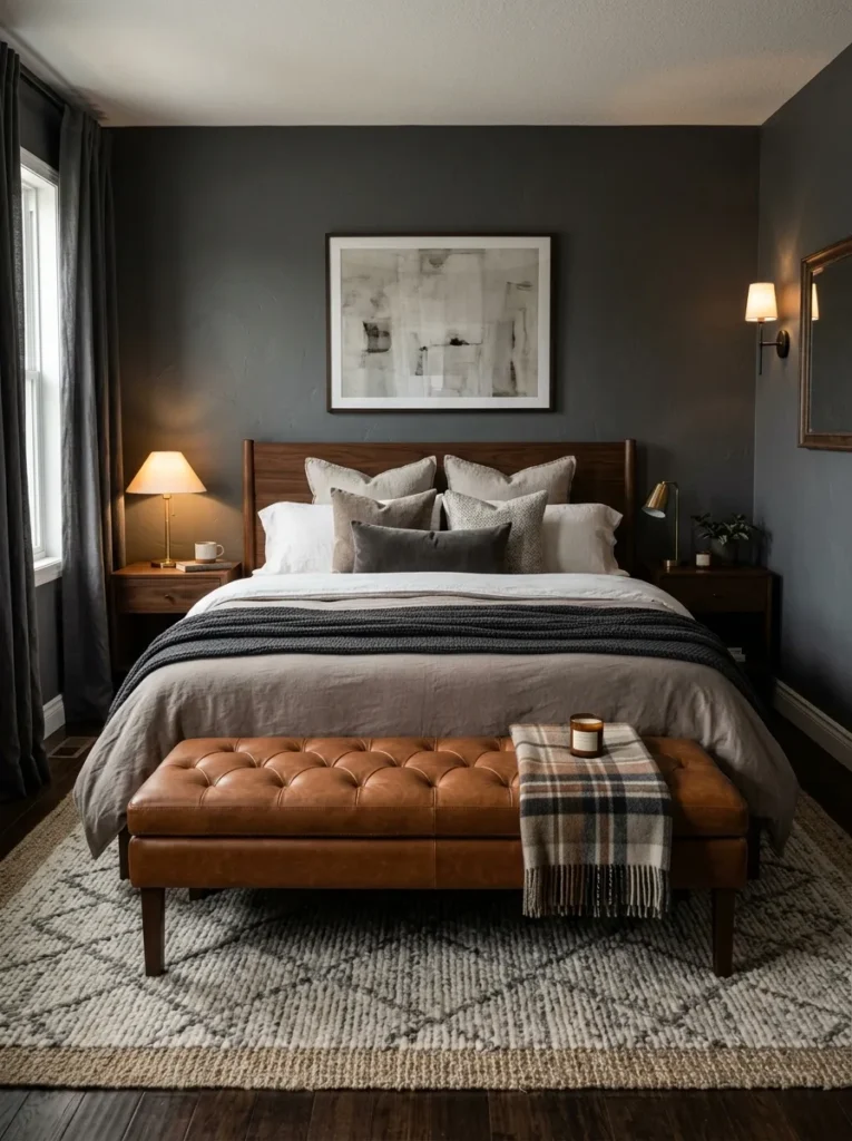 Leather Bench Seating
