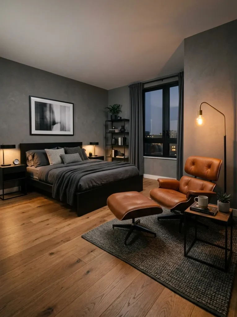 Leather Statement Chair