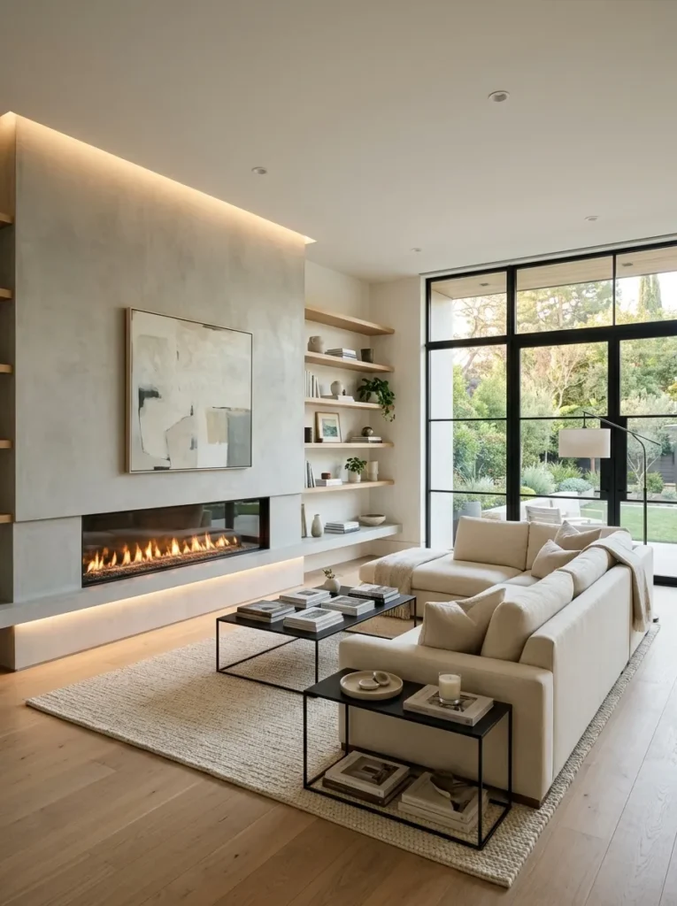 Linear Glass Firebox