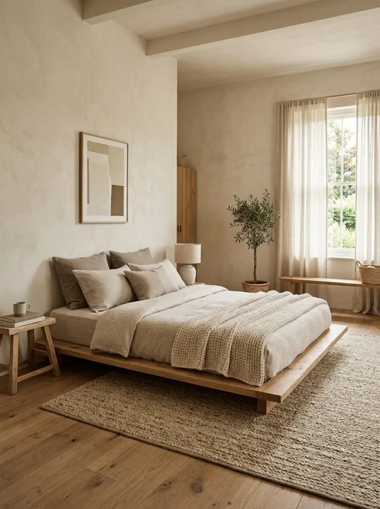 Low Platform Bed