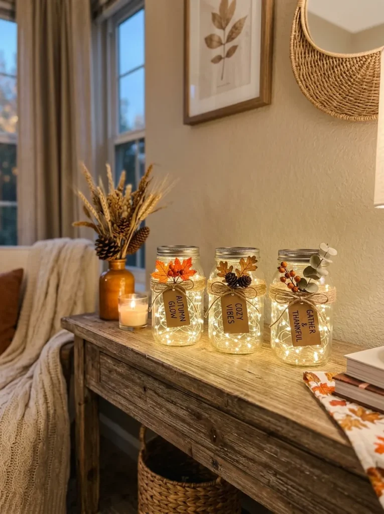 Mason Jar Luminaries