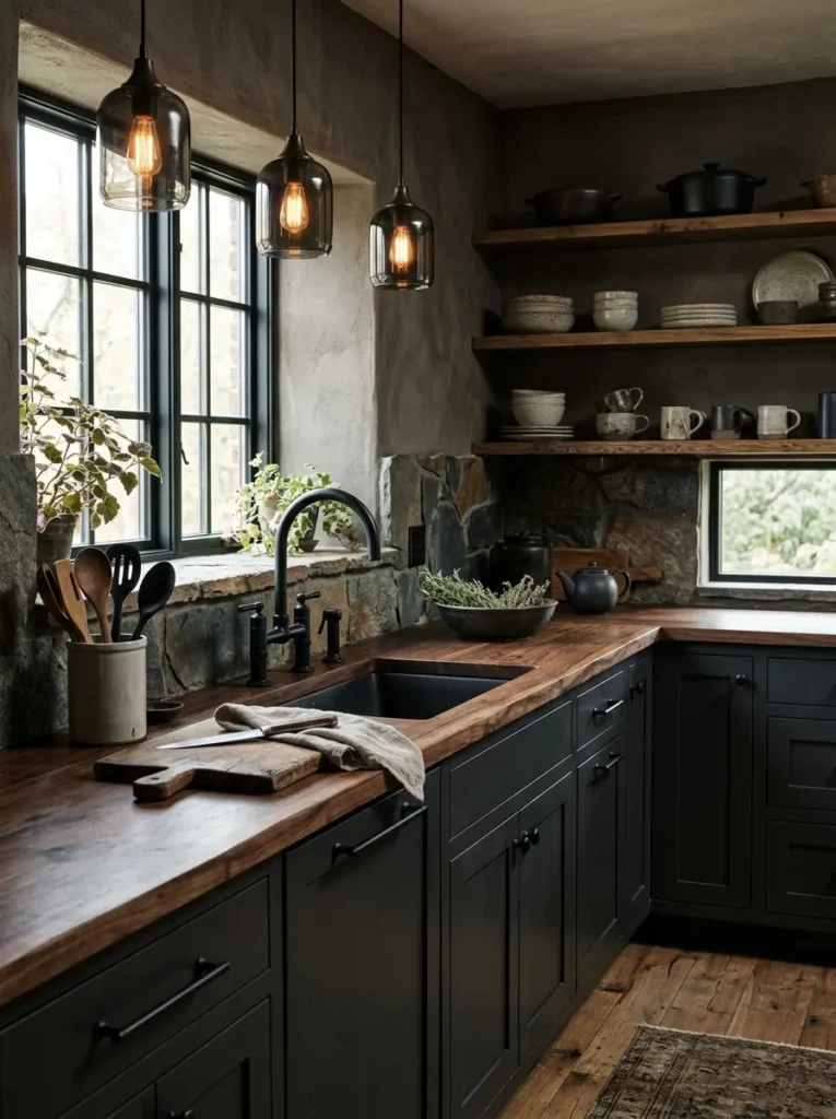 Matte Black Fixtures