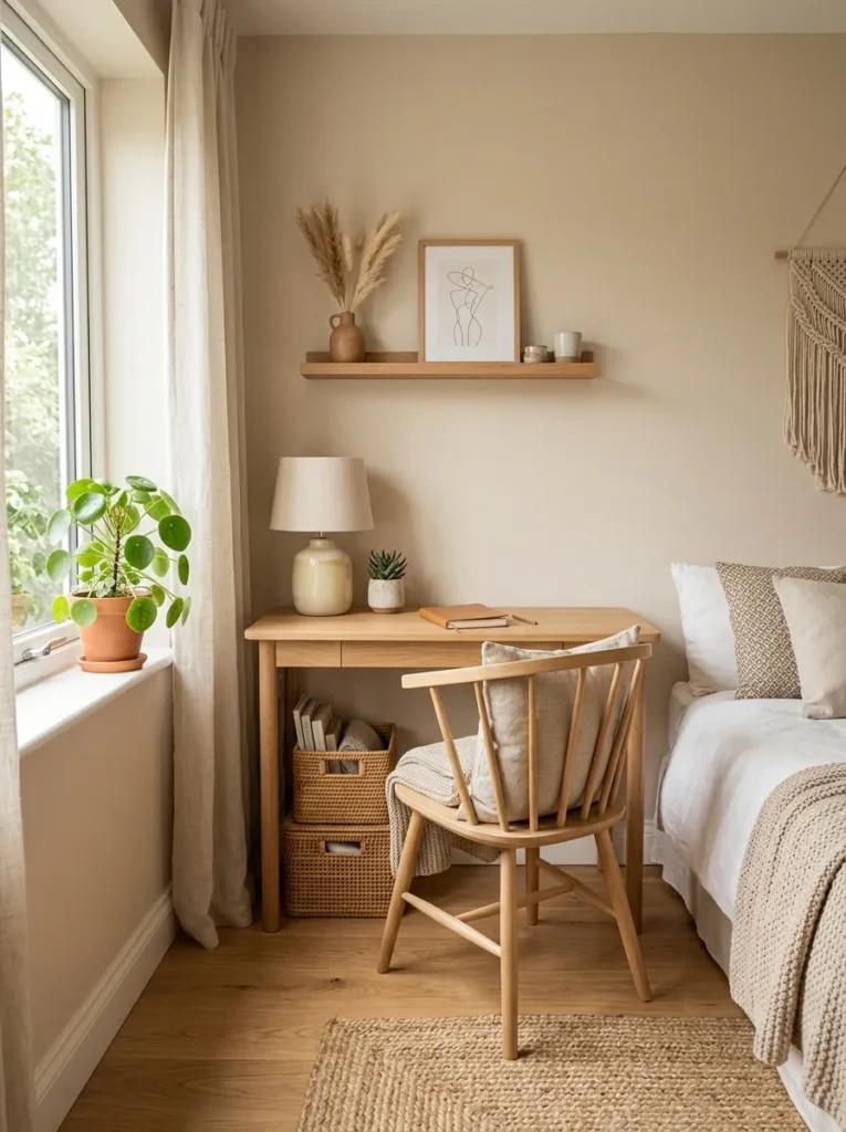 Minimal Boho Desk