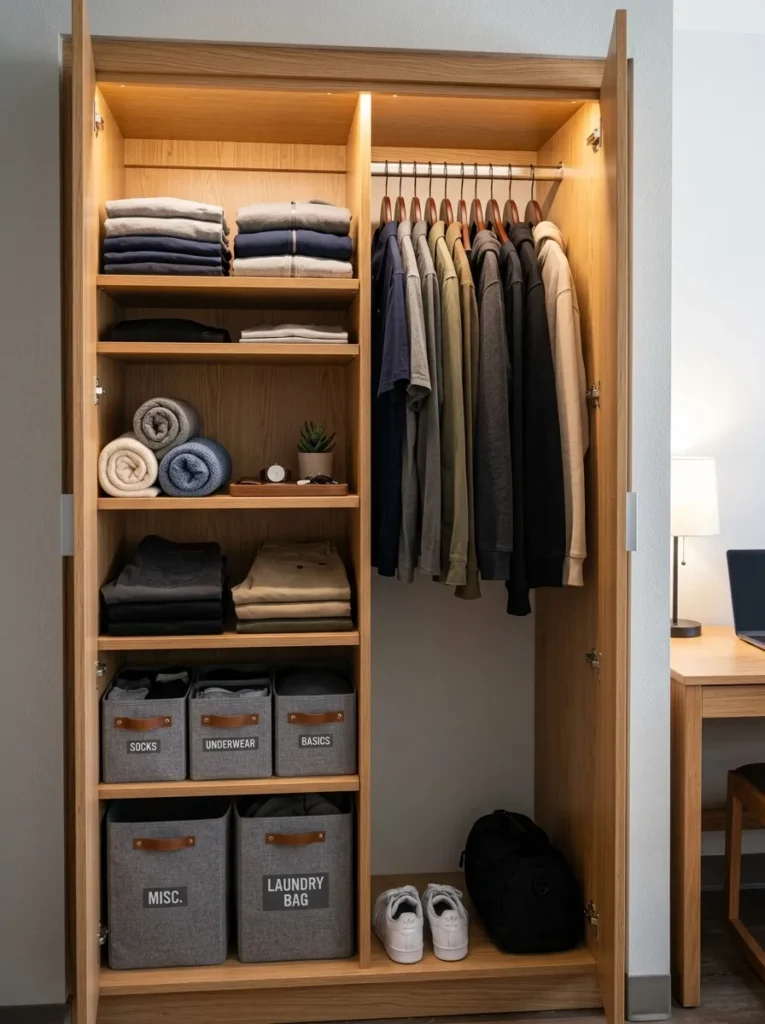 Modern Closet Setup