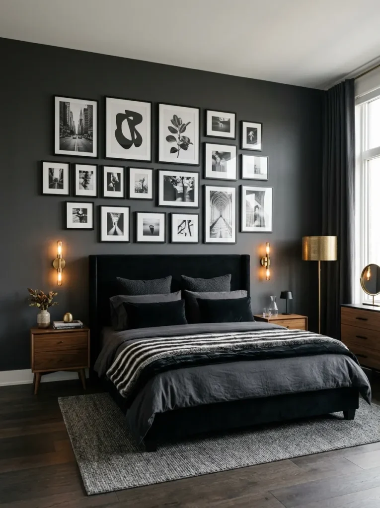 Monochrome Gallery Wall