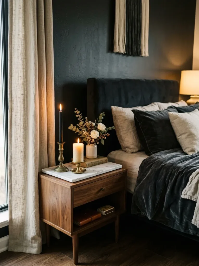 Moody Candle Styling