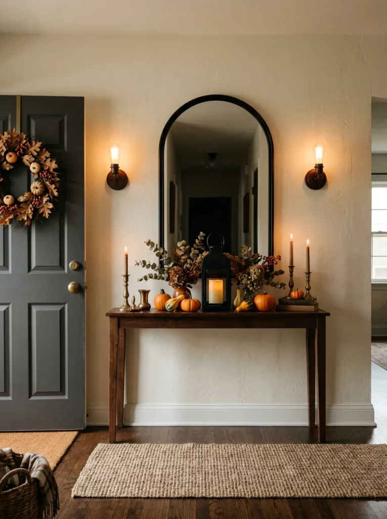 Moody Entryway Styling