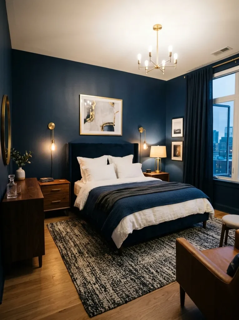 Moody Navy Palette