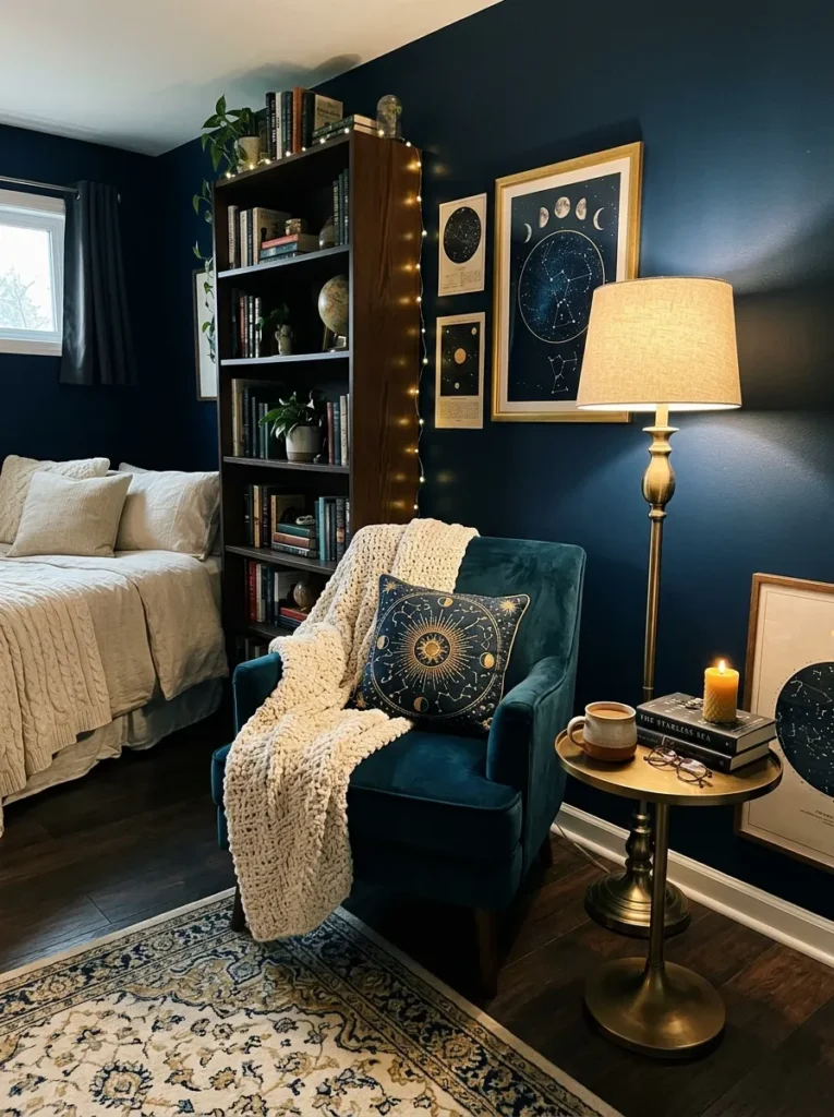 Moonlit Reading Nook