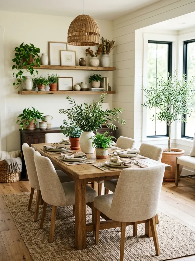 Natural Greenery Touches