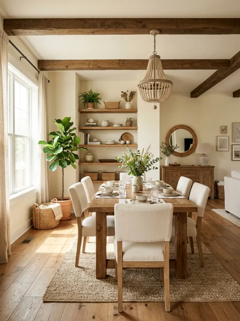 Natural Wood Accents