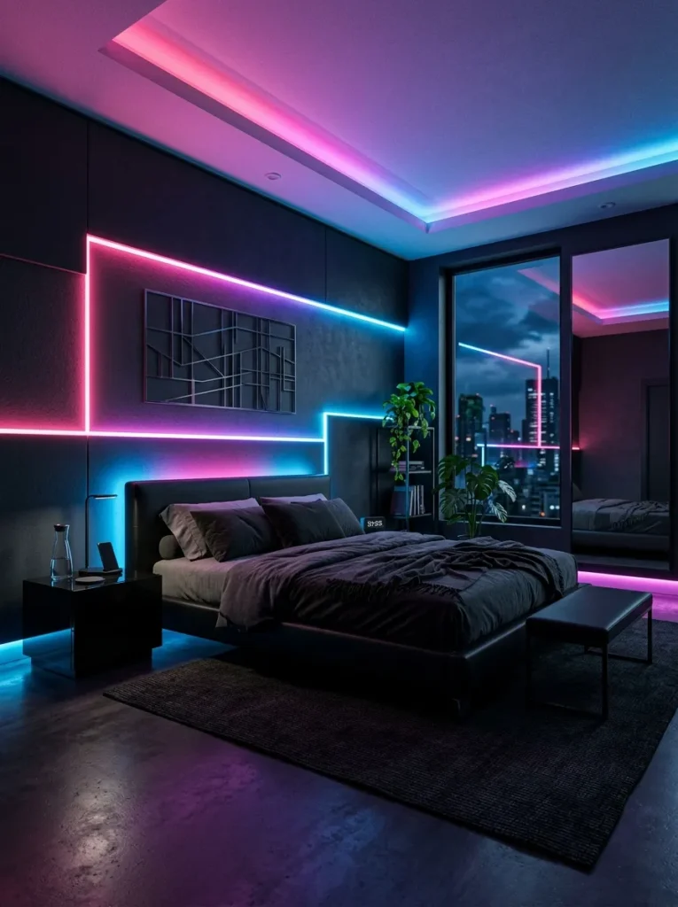 Neon Accent Glow