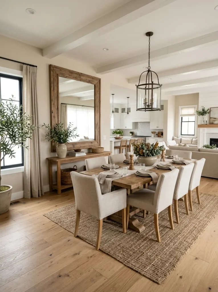Oversized Farmhouse Mirror