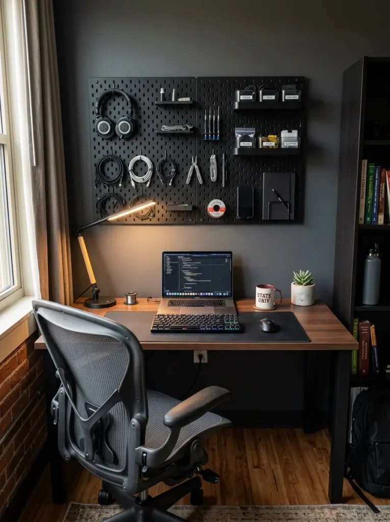 Pegboard Organization