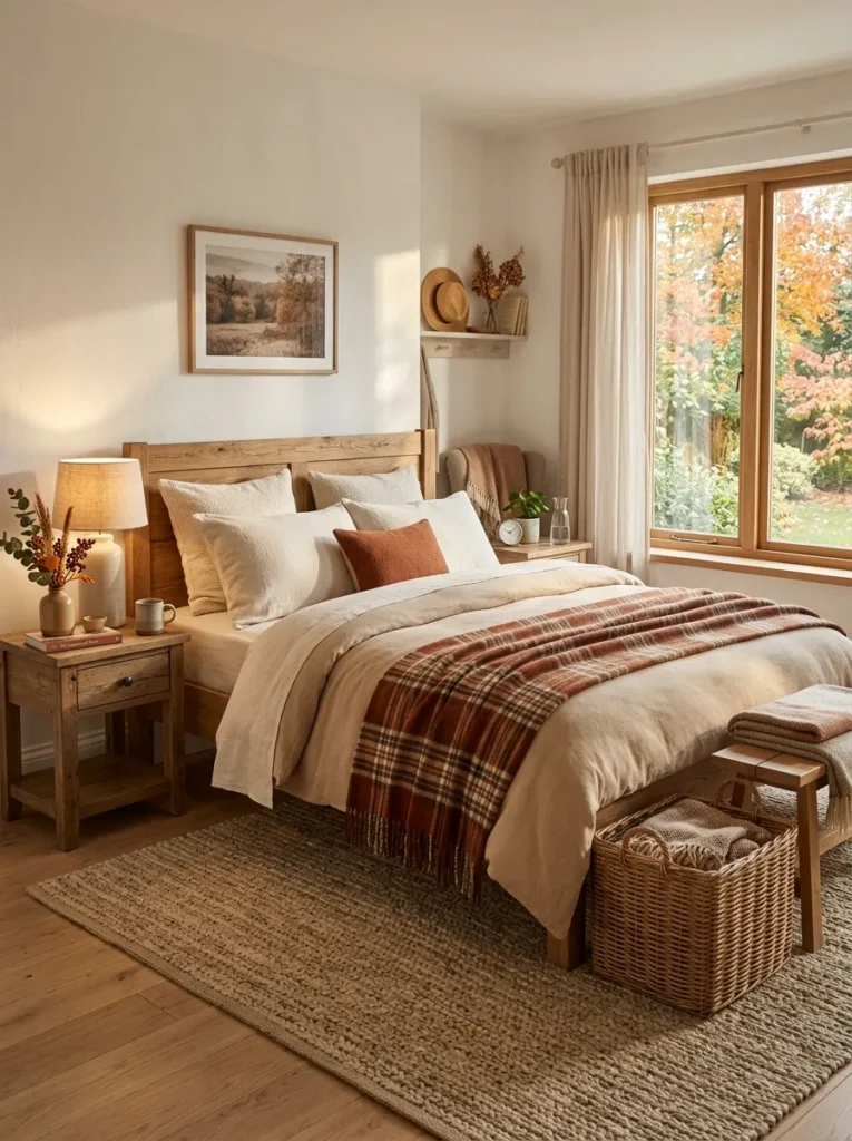 Plaid Bedding Layers