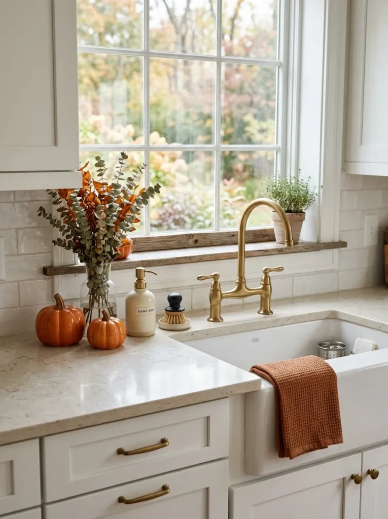 Pumpkin Sink Styling